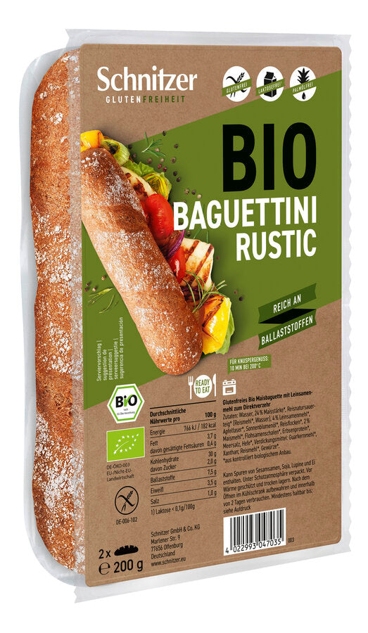 Baguettini Rustic Maisbaguette 200 g