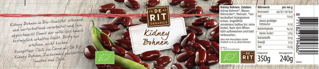 Kidney Bohnen 350 g