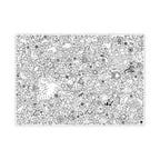 Ausmal-Tischdecke aus Papier Tiere & Natur 1 Stk