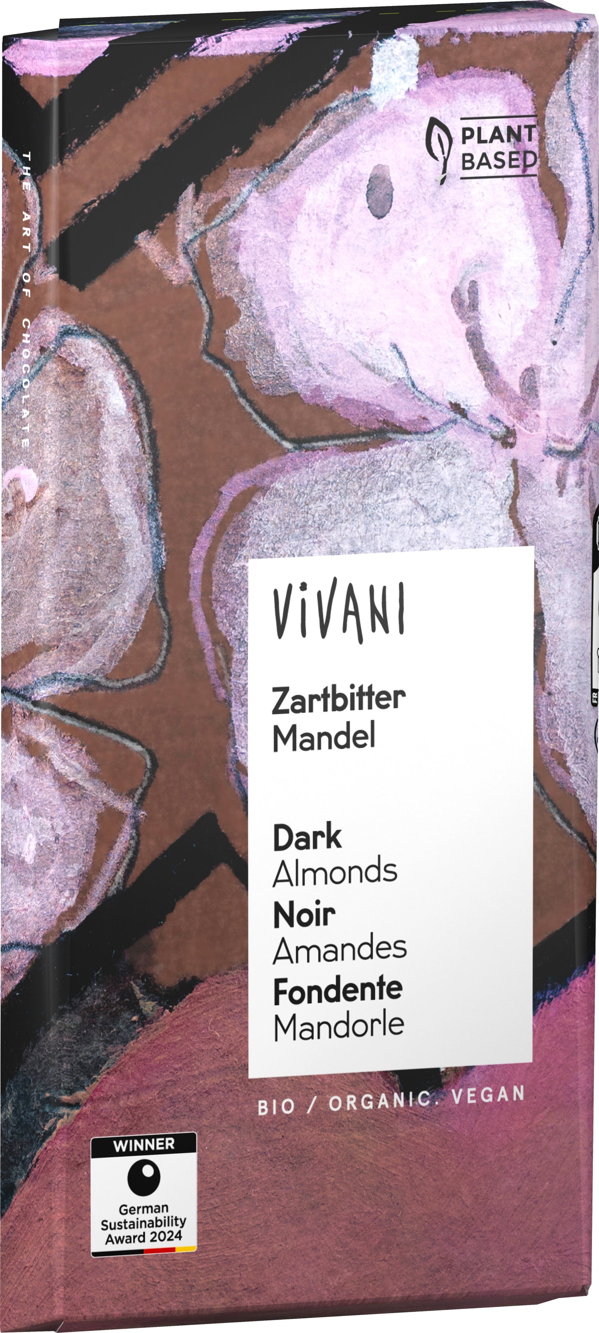 Zartbitter Mandel Schokolade 100 g