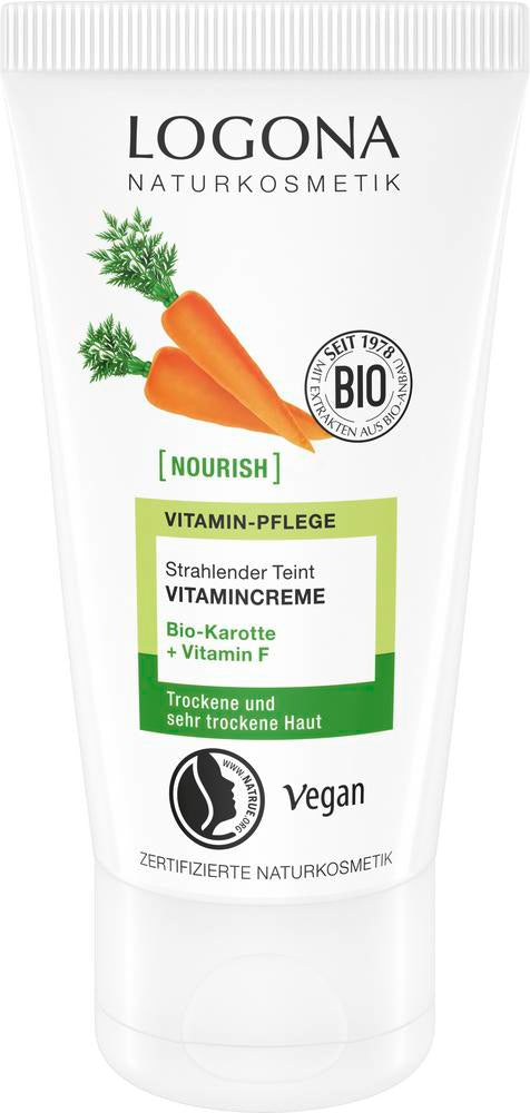 NOURISH Strahlender Teint Vitamincreme mit BioKaro 50 ml