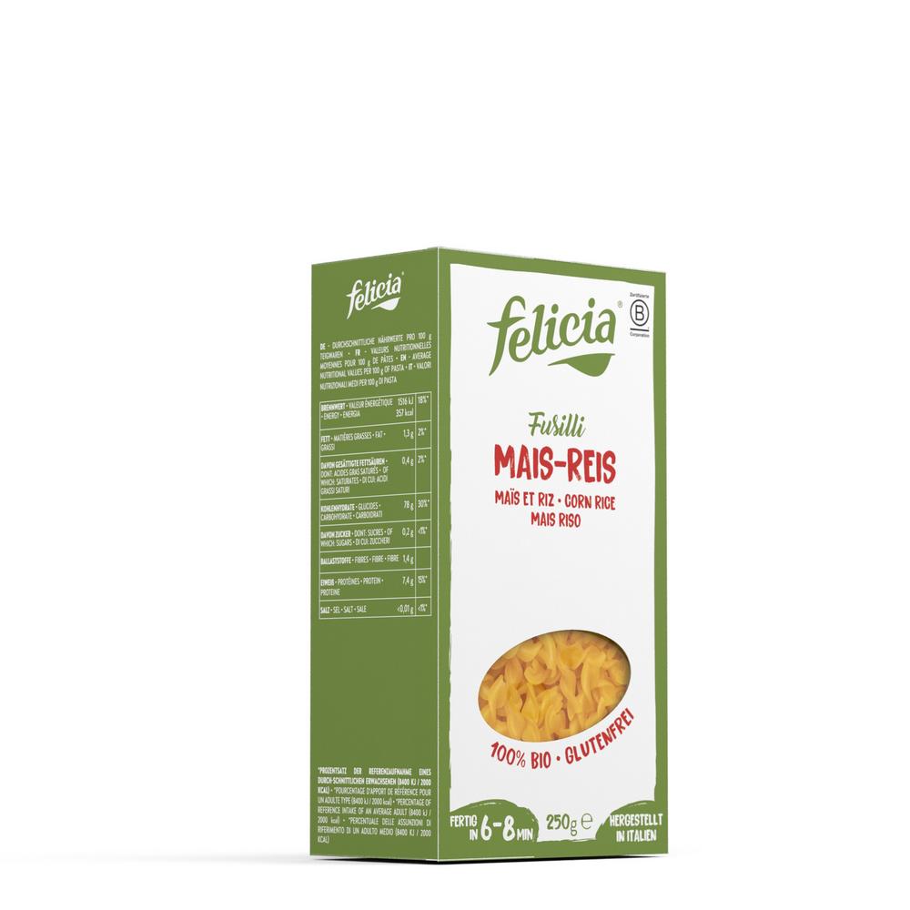 Fusilli Mais-Reis 250 g