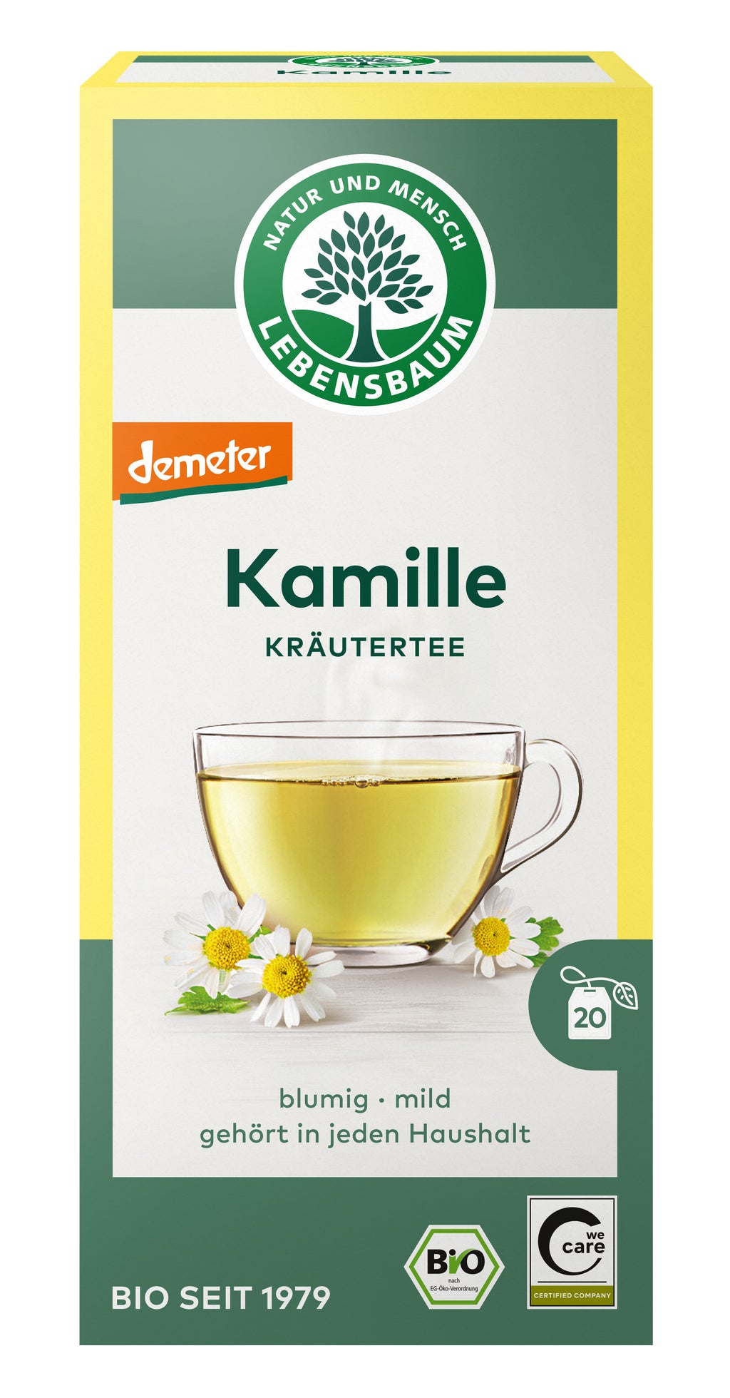 Kamille Kräutertee demeter 30 g