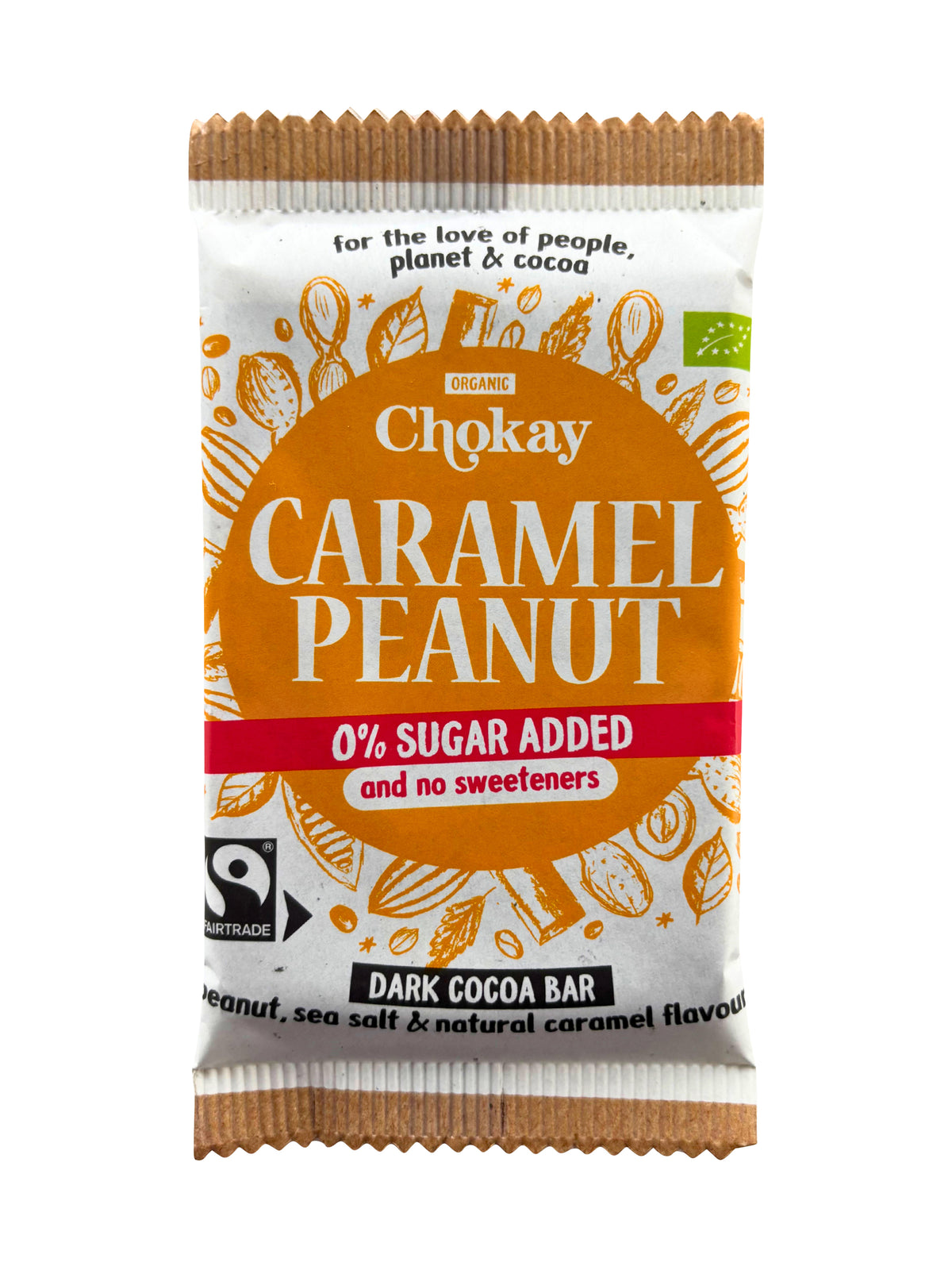 Extra Dark Caramel Peanut ZB-Schokolade 70 g