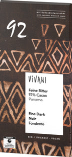 Feine Bitter 92% Cacao Panama 80 g