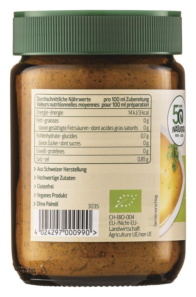 Gemüsebrühe hefefrei  Glas 200 g