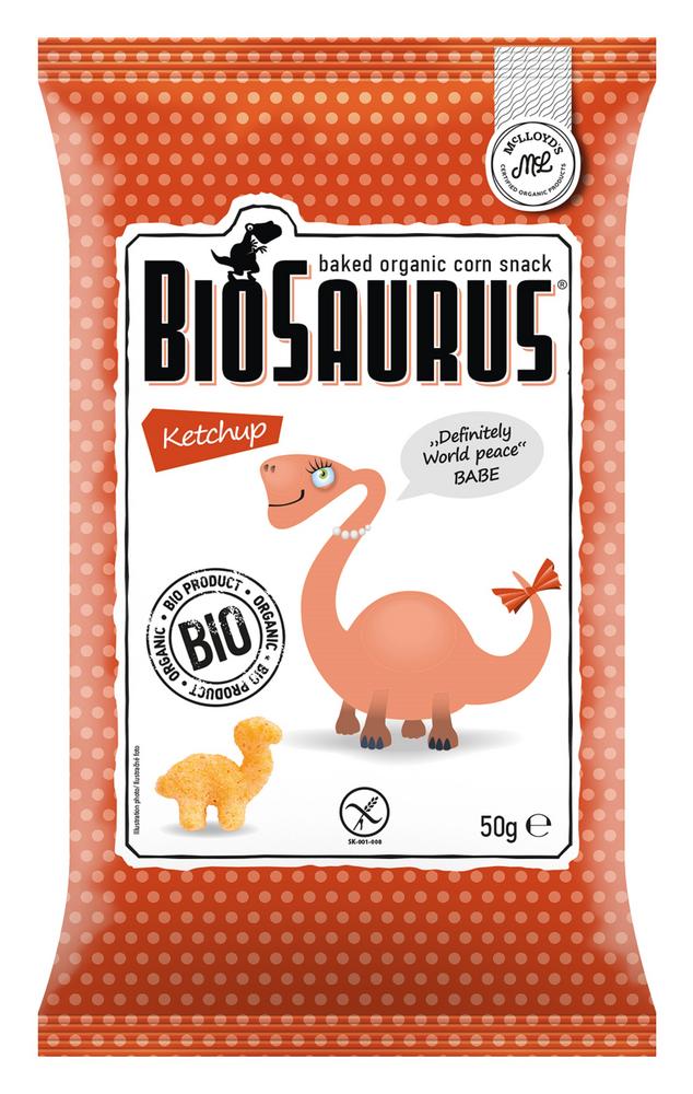 Biosaurus Ketchup - Babe Maissnacks 50 g