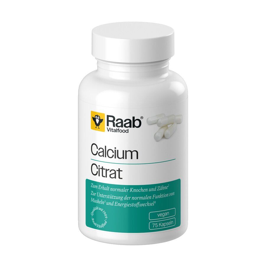 Calciumcitrat Kapseln à 820 mg 61,5 g