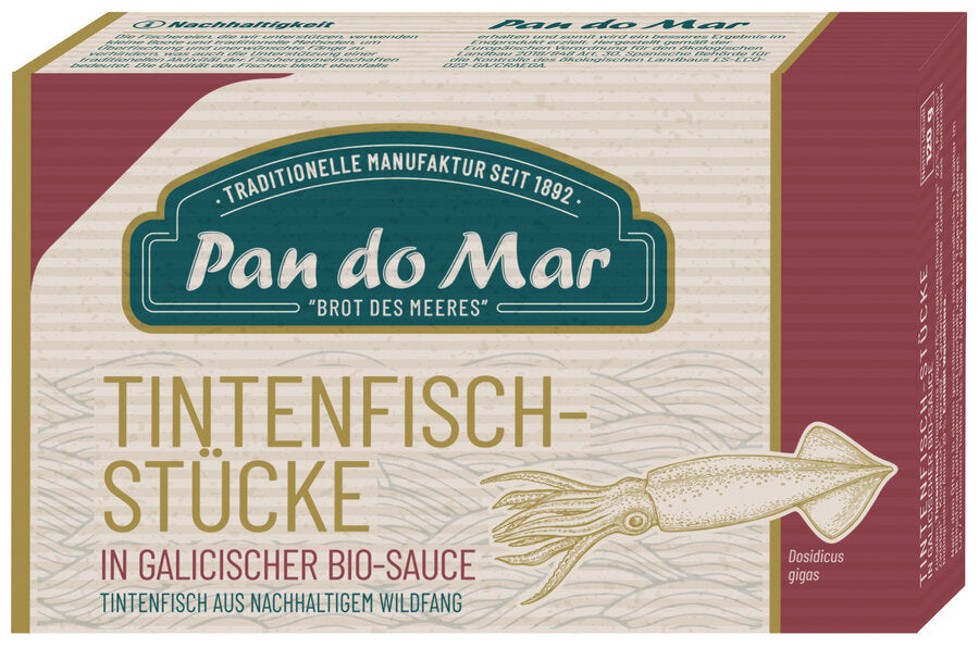 Tintenfischstücke in galizischer Bio-Sauce 120 g