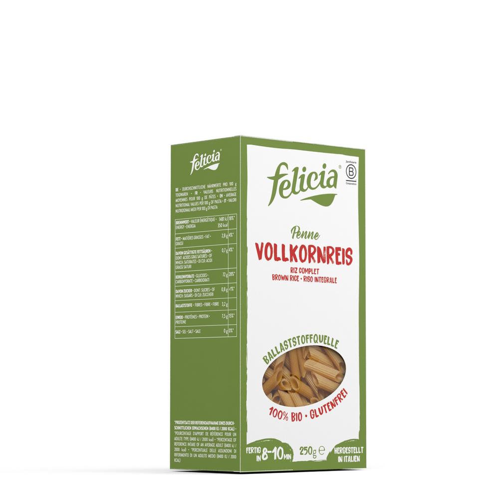 Penne Vollkornreis 250 g