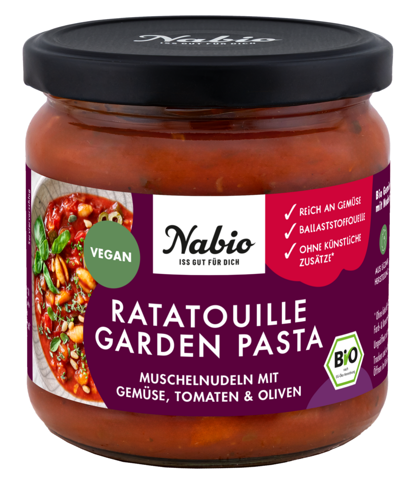 Fertiggericht Ratatouille Garden Pasta 350 g
