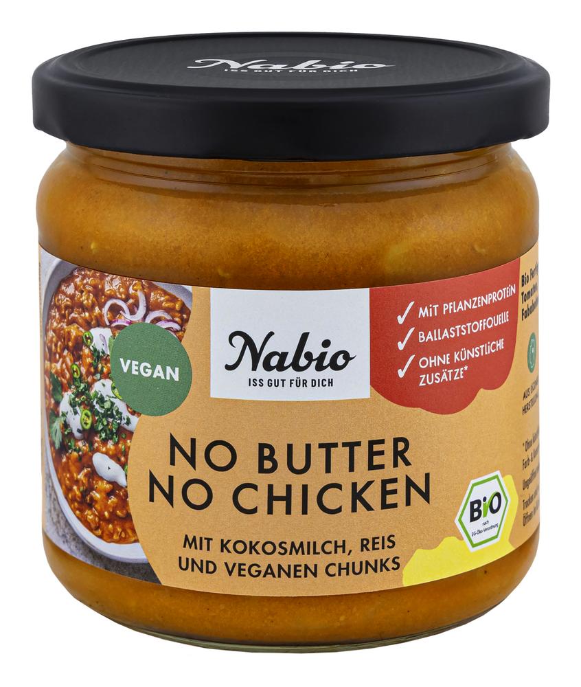 Fertiggericht No Butter No Chicken mit Reis und ve 330 g
