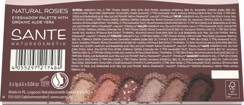 Eyeshadow Palette 02 Rosy Shades 6 g
