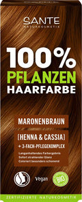 Pflanzenhaarfarbe Pflegekomplex Maronenbraun 08 100 g