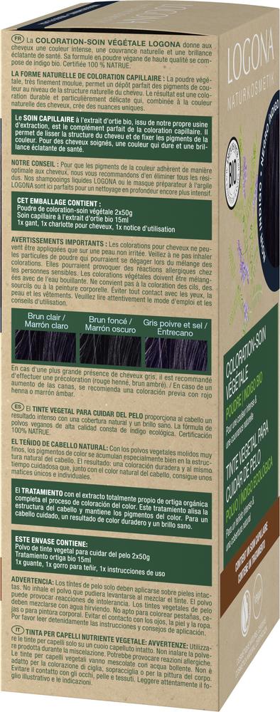 Pflegende Pflanzen-Haarfarbe Pulver 12 Indigoschwa 100 g