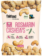 Faire Cashews mit Rosmarin geröstet Snackbag 50 g