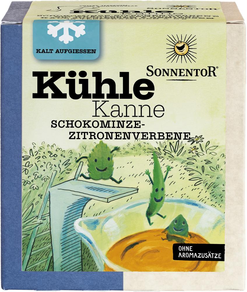 Kühle Kanne Schokominze Zitronenverbene Tee 32 g