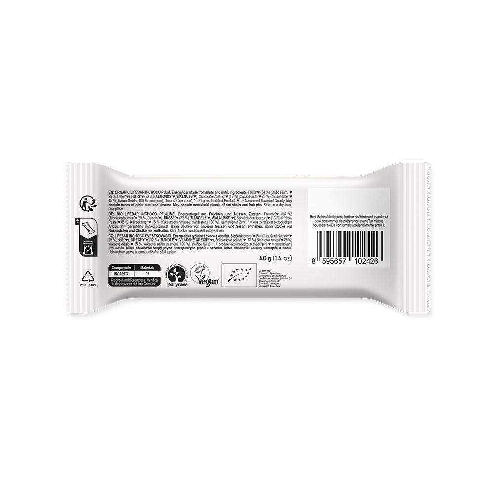 Lifebar InChoco Pflaumen 40 g