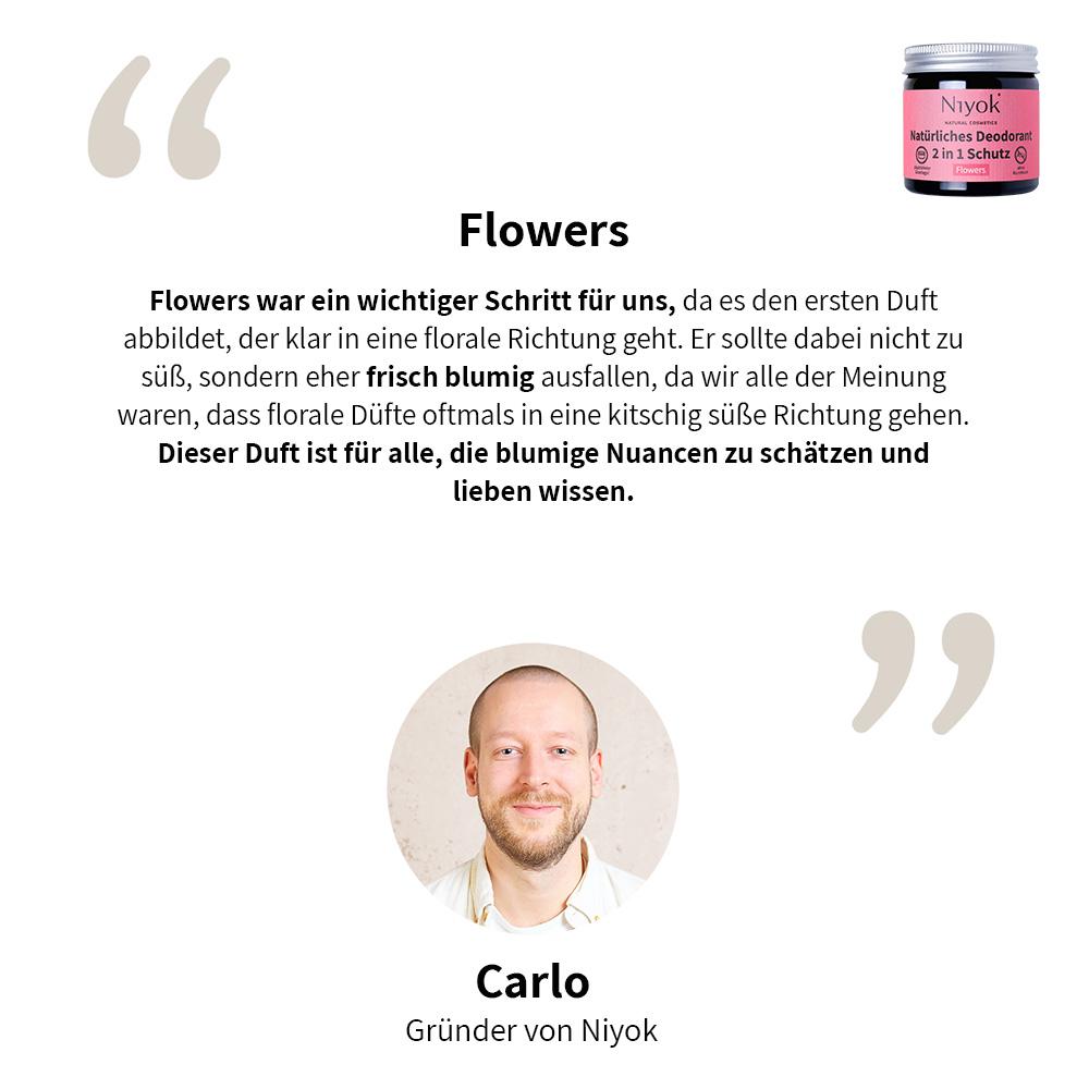 Deocreme Flowers 40 ml