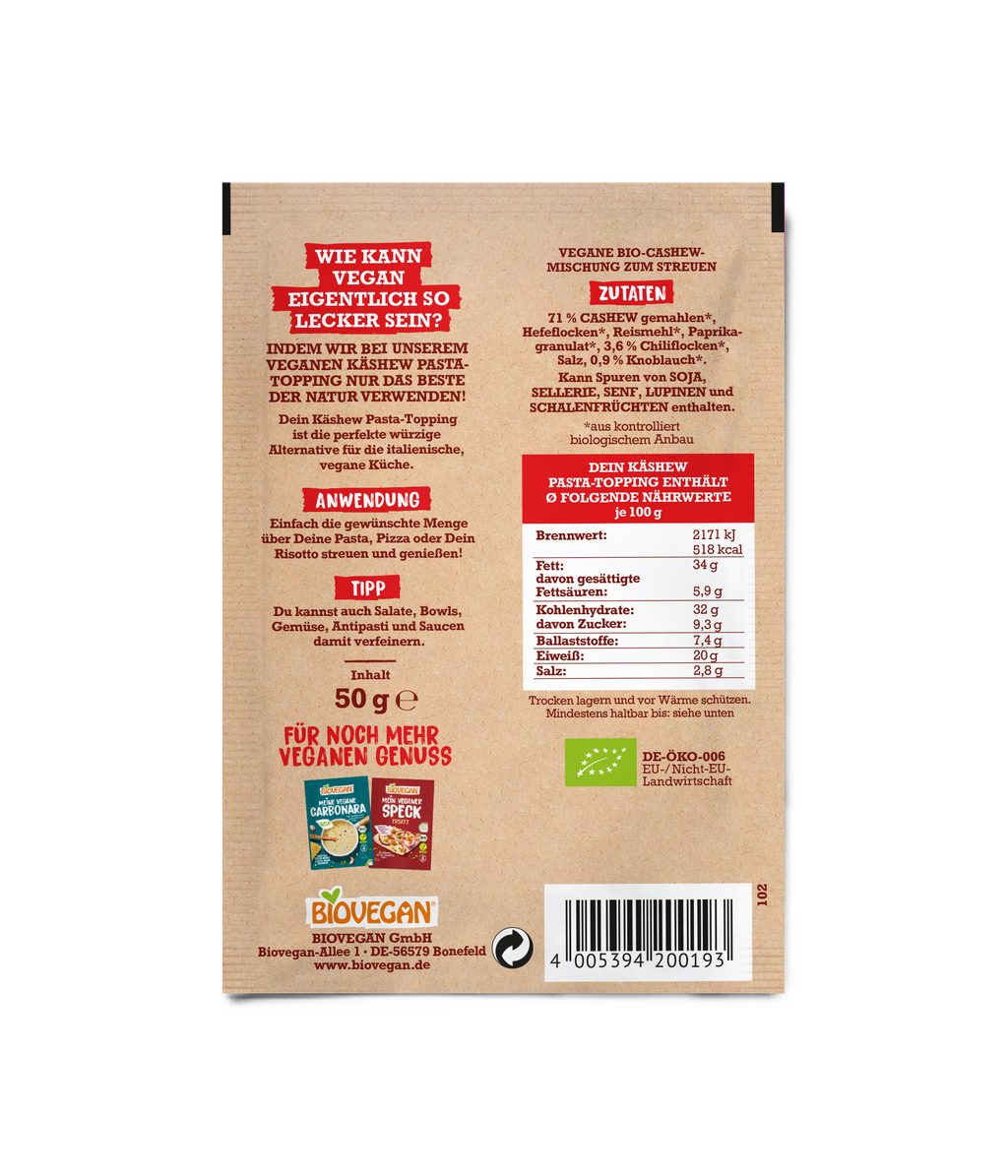 Mein Pasta Topping Chili-Knoblauch 50 g