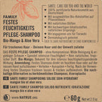 Festes Shampoo 2in1 Feuchtigkeit 60 g