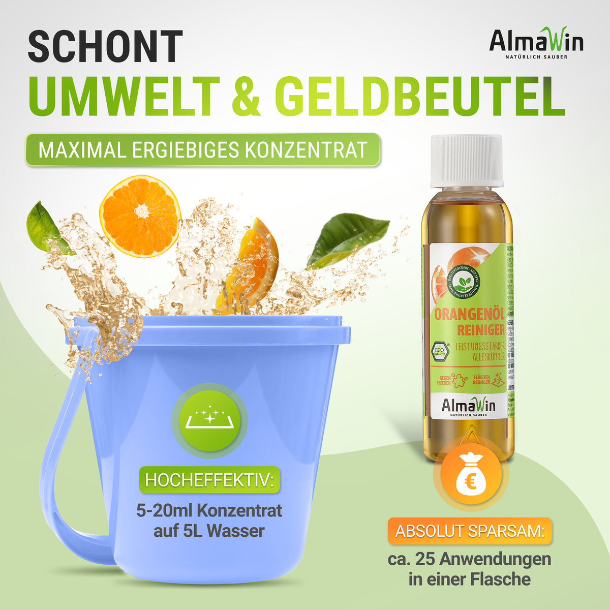Orangenöl-Reiniger 125 ml