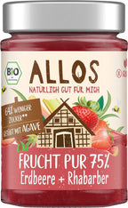 Frucht Pur 75% Erdbeere + Rhabarber 200 g