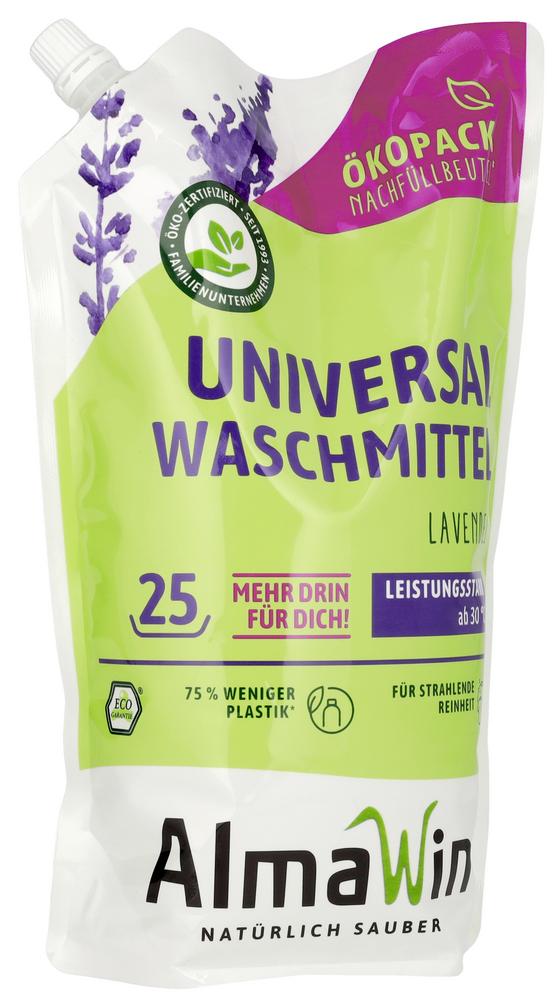 Waschmittel flüssig Öko-Standbodenbeutel 1,5 l