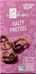 iChoc Salty Pretzel 80 g