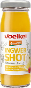 Shot Ingwer & Zitrone Honig demeter mit weiteren F 95 ml