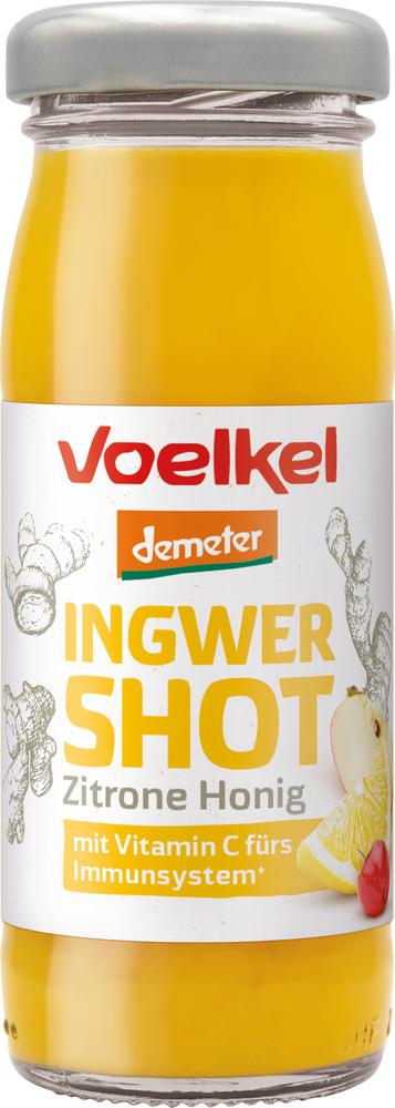 Shot Ingwer & Zitrone Honig demeter mit weiteren F 95 ml