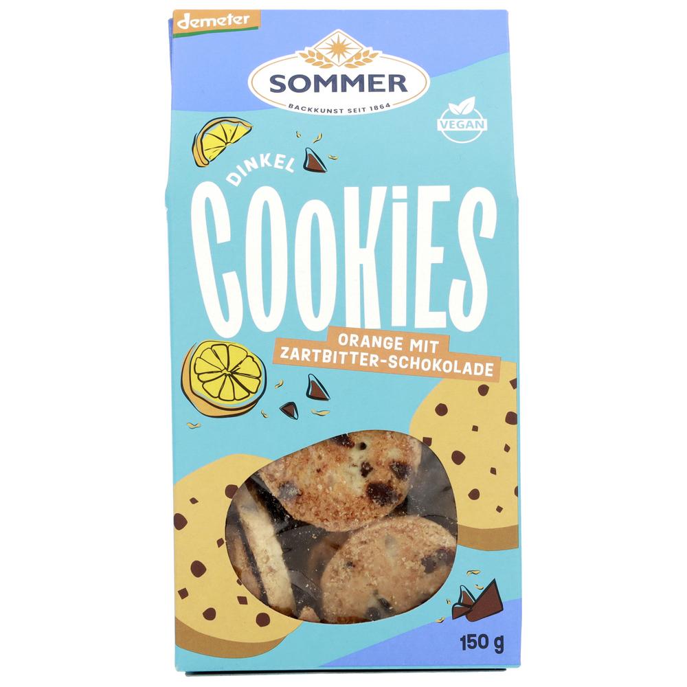 SchokoOrange Dinkel-Cookies demeter 150 g
