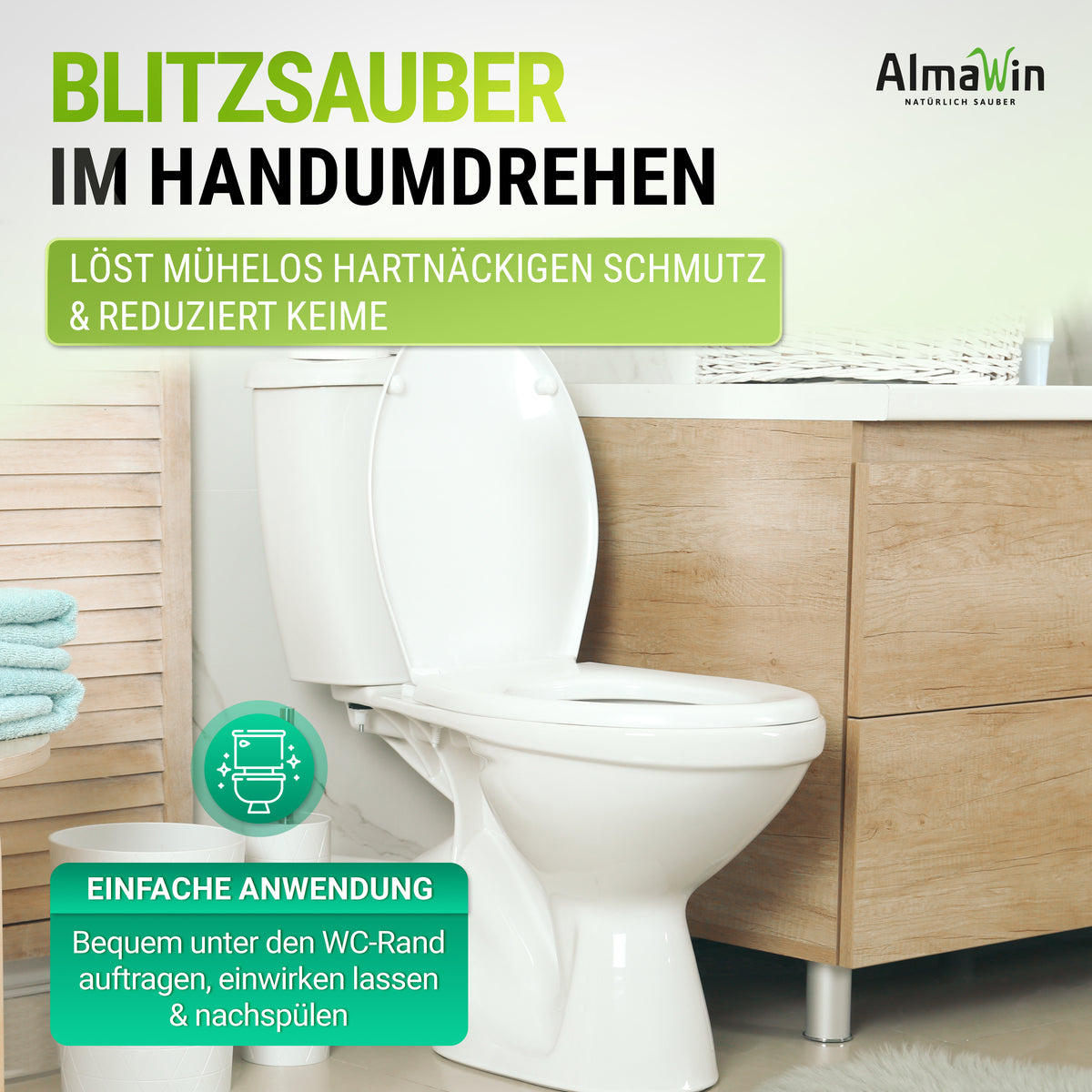 WC Reiniger zitronig frisch 750 ml