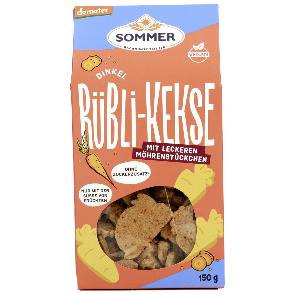 Dinkel Rübli Kekse demeter 150 g