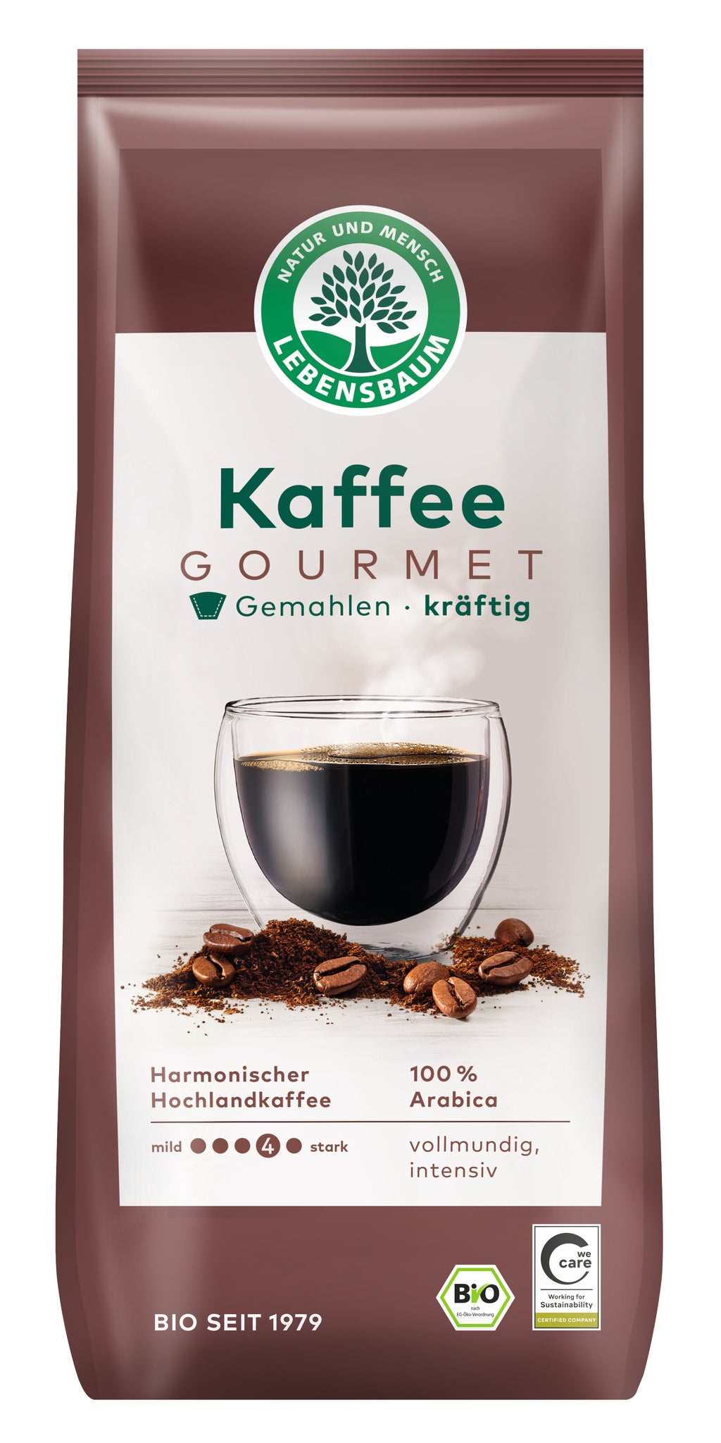 Gourmet-Kaffee kräftig gemahlen 500 g