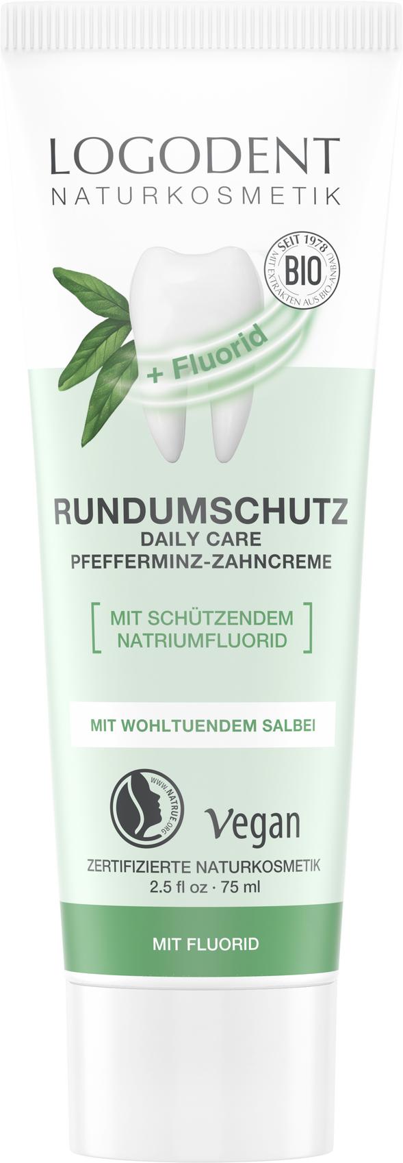daily care Zahncreme mit Natriumfluorid 75 ml