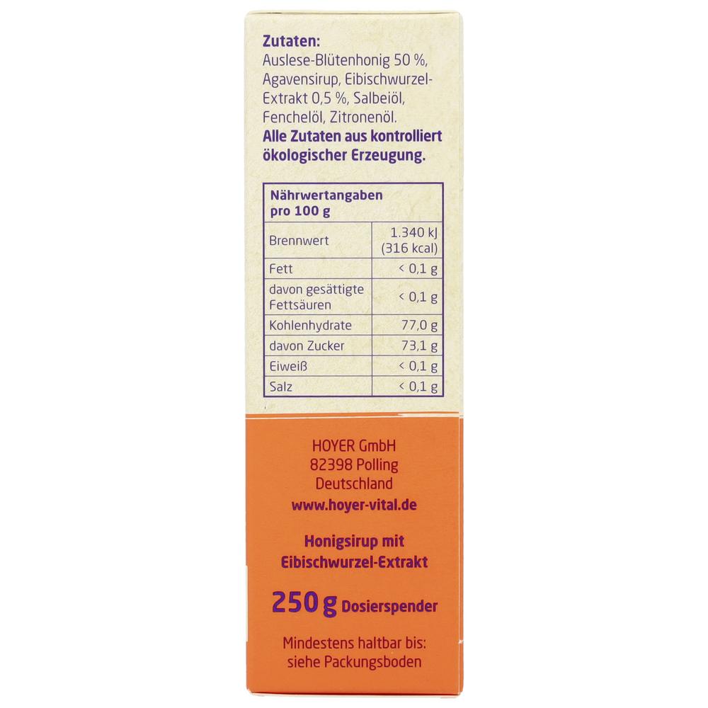 Bronchiwohl Kinder Honigsirup Eibisch+Salbei 250 g