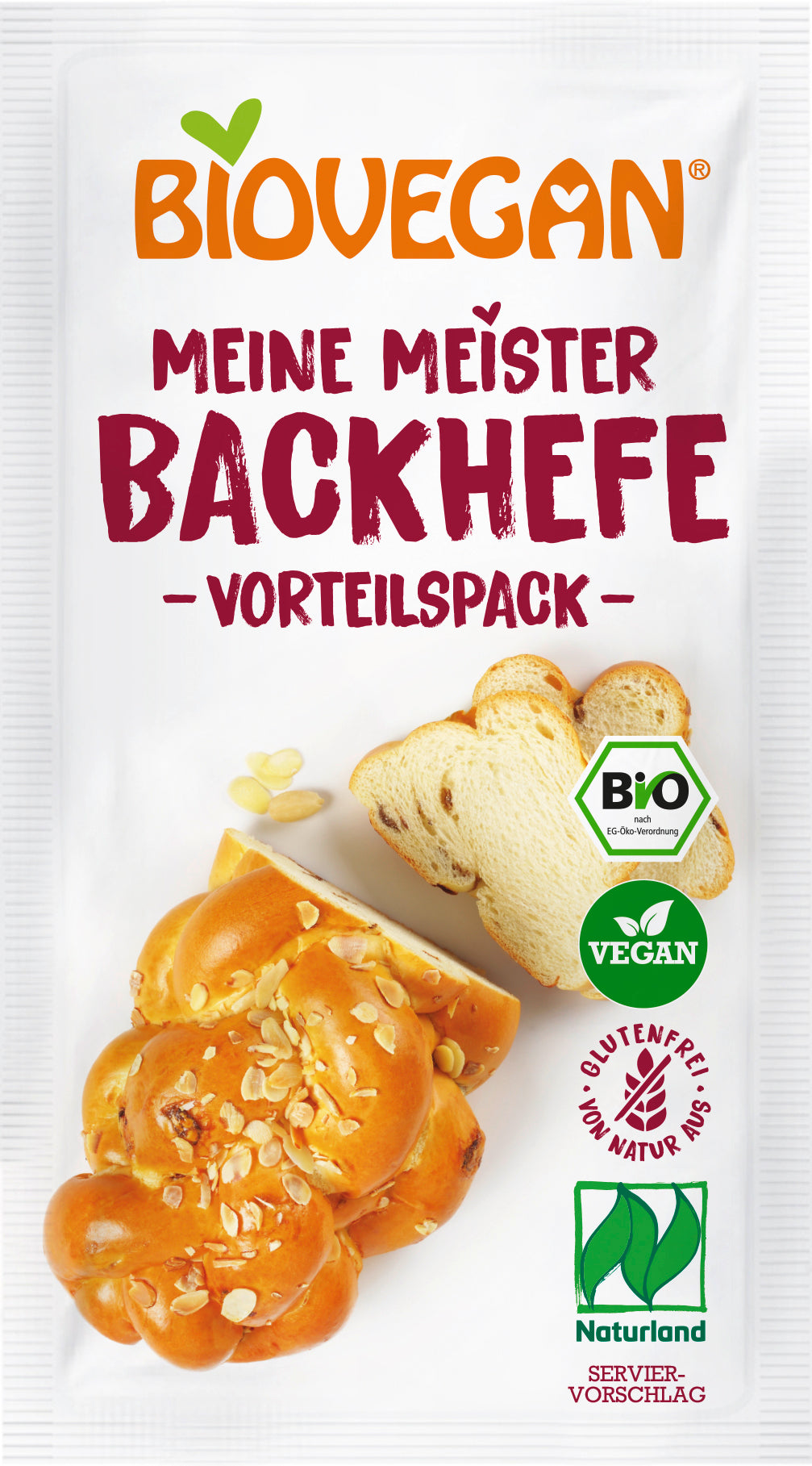 Meine Meister Backhefe 3er Pack 21 g