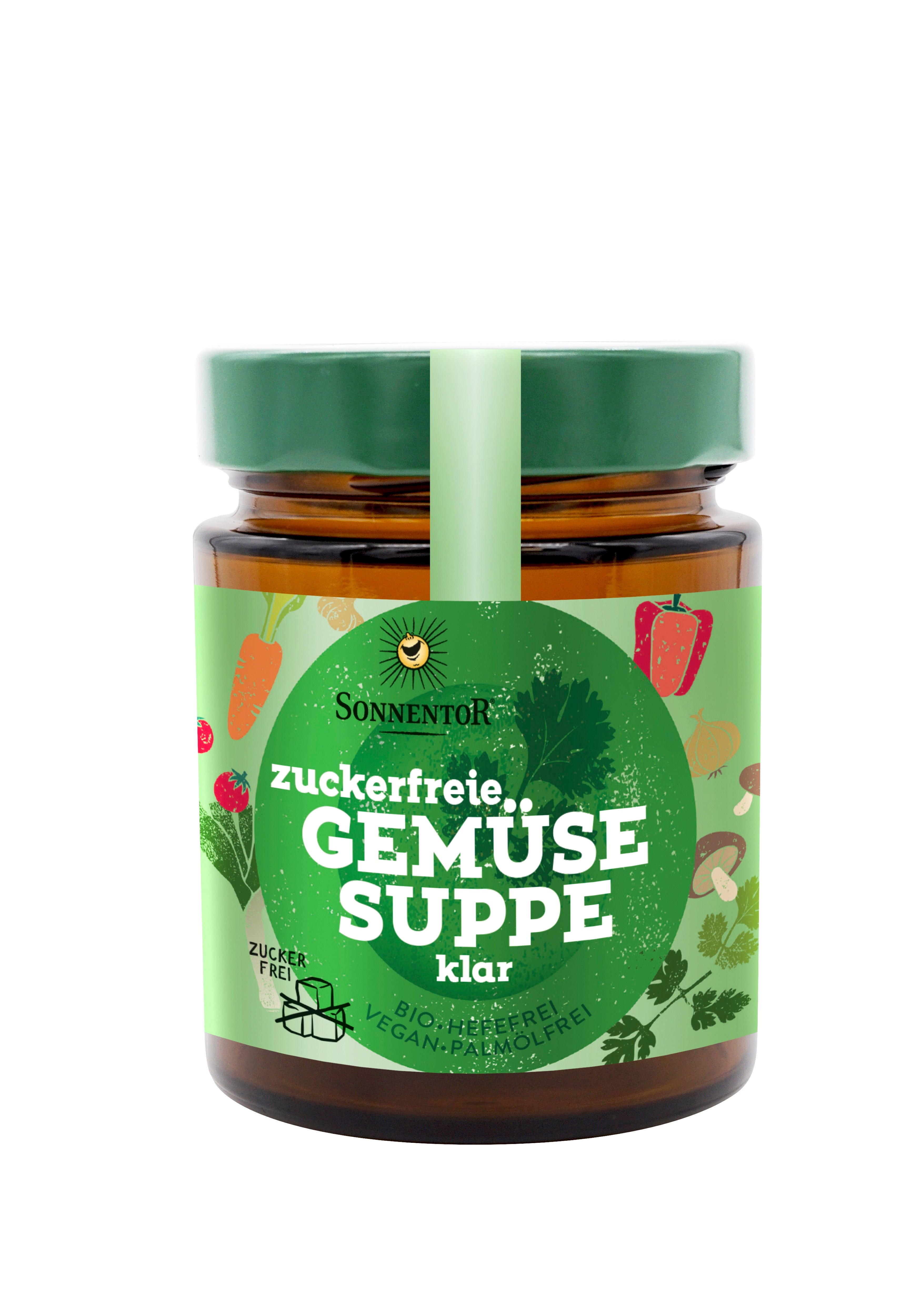 Gemüsesuppe zuckerfrei Glas 120 g