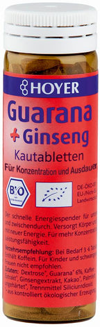 Guarana & Ginseng Kautabletten 60 Stk