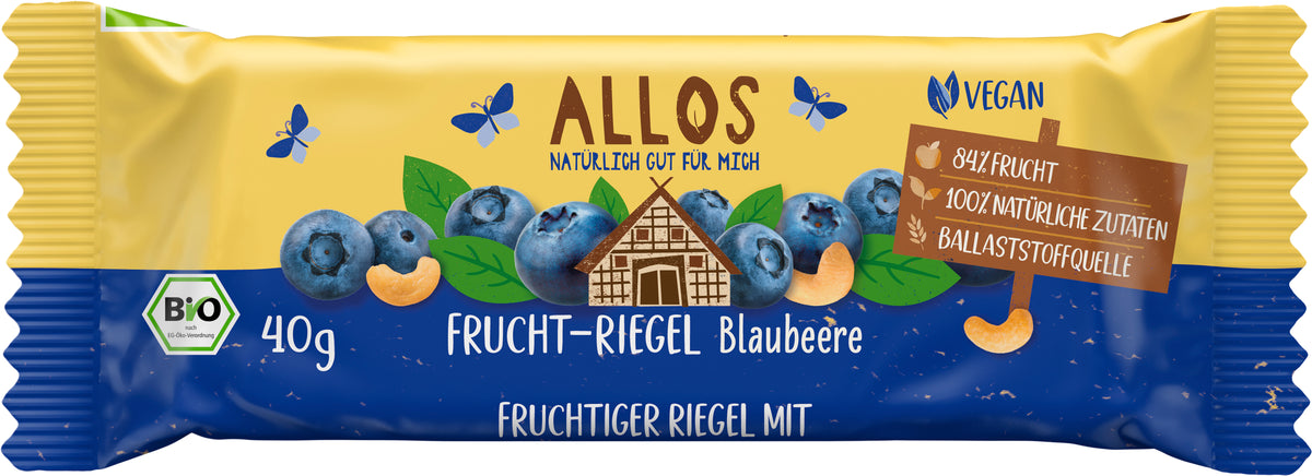 Frucht-Riegel Blaubeere 40 g