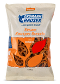 Dinkel-Knusperbrezeln mit Sesam demeter 125 g