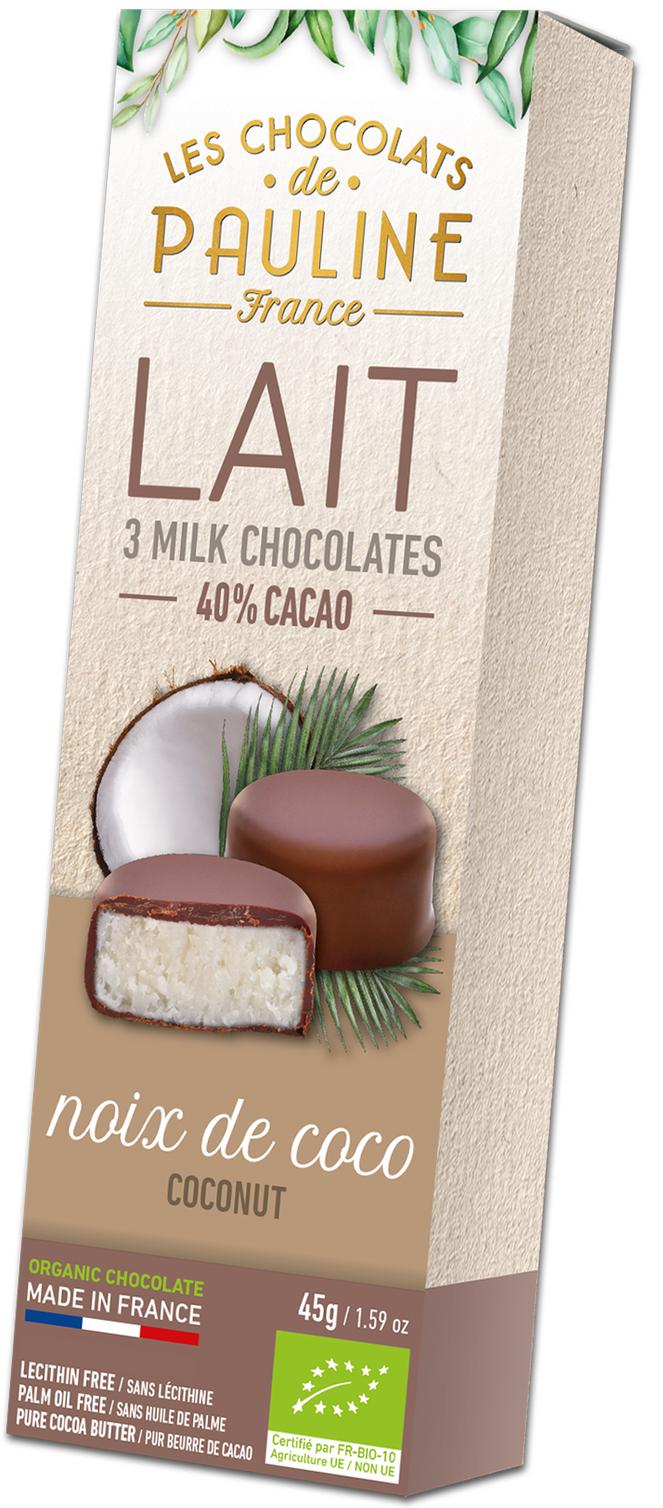 Coconut Bites coated with Milkchocolate 45 g