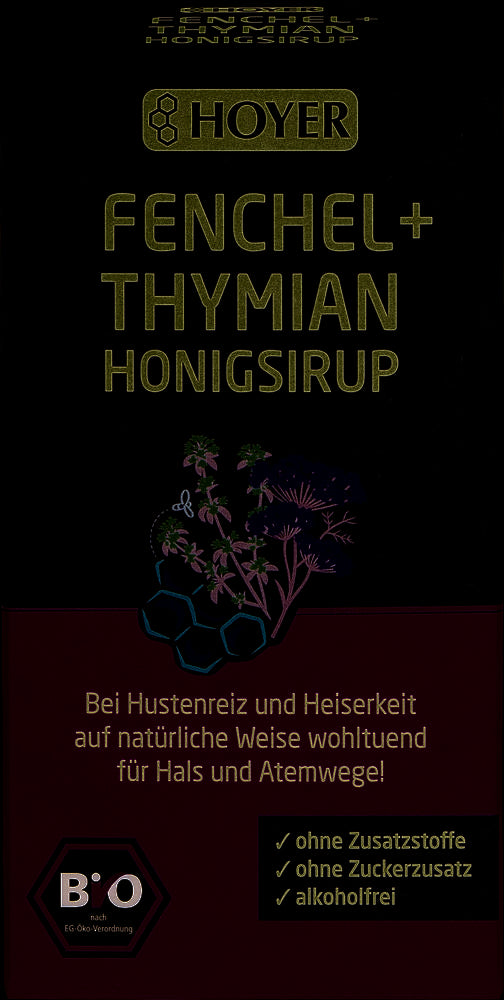 Fenchel & Thymian Honigsirup 250 g