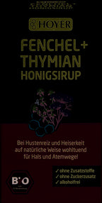 Fenchel & Thymian Honigsirup 250 g