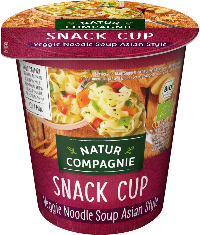 Gemüsesuppe Nudeln Asia Becher 55 g