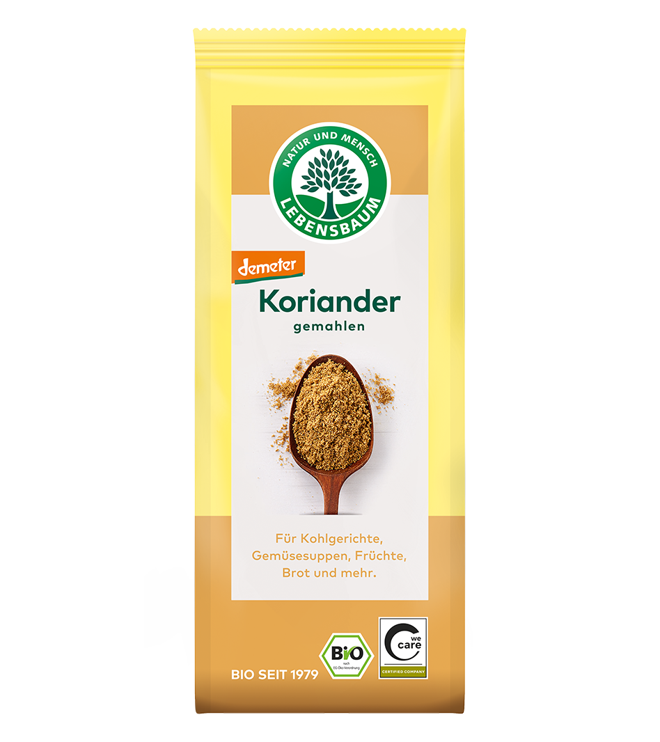 Koriander  gemahlen  demeter 40 g