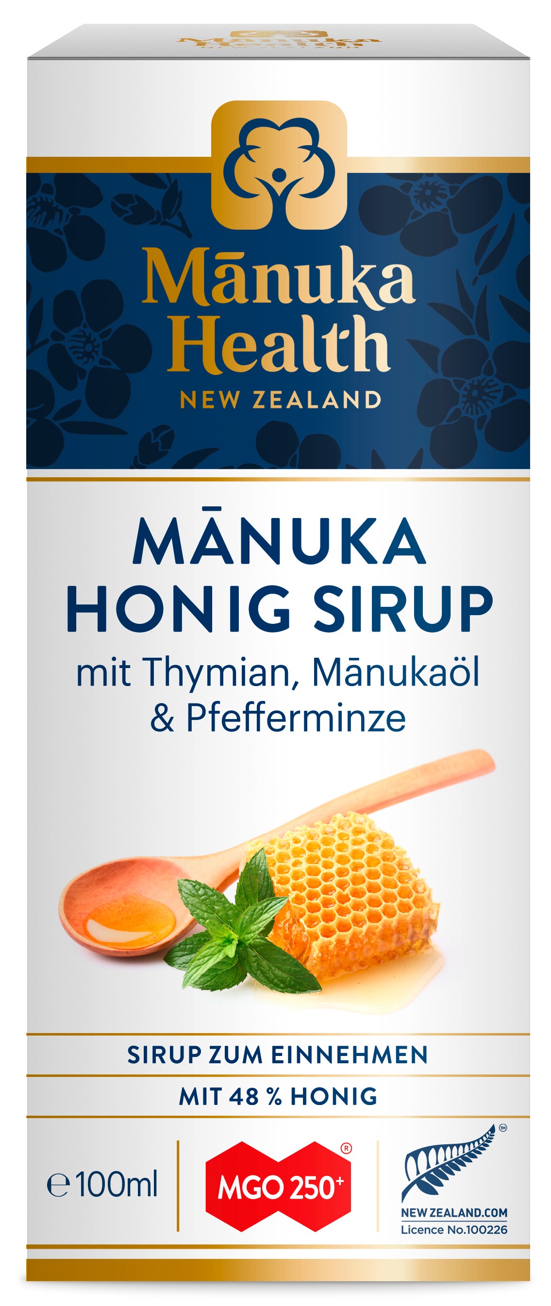 Manuka Honig Sirup MGO 250+ 100 ml