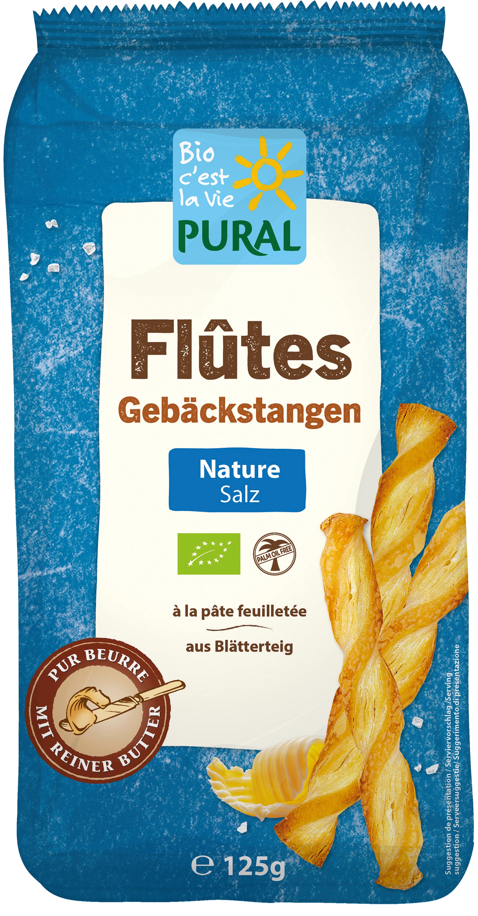 Fl?tes Salz Hefegebäckstangen 125 g