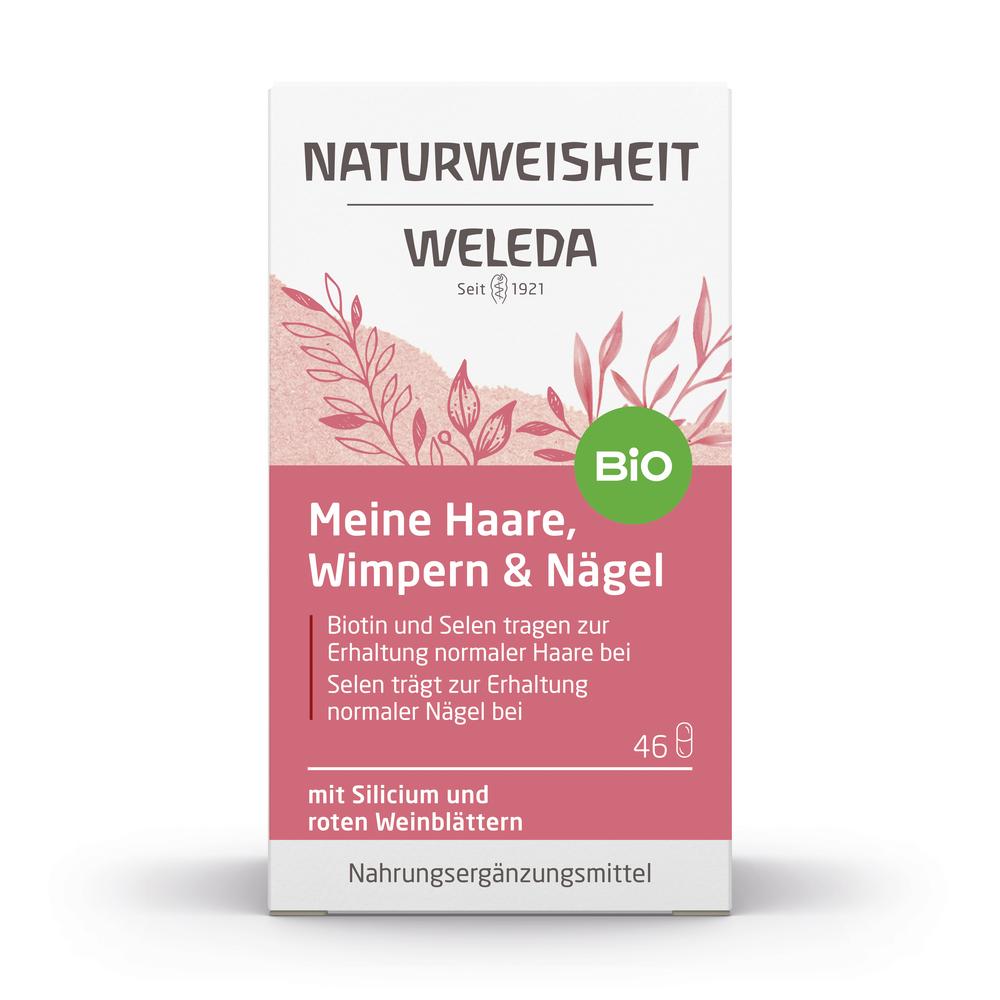 Naturweisheit Meine Haare, Wimpern & Nägel Kapseln 46 Stk